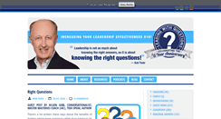 Desktop Screenshot of leadingwithquestions.com